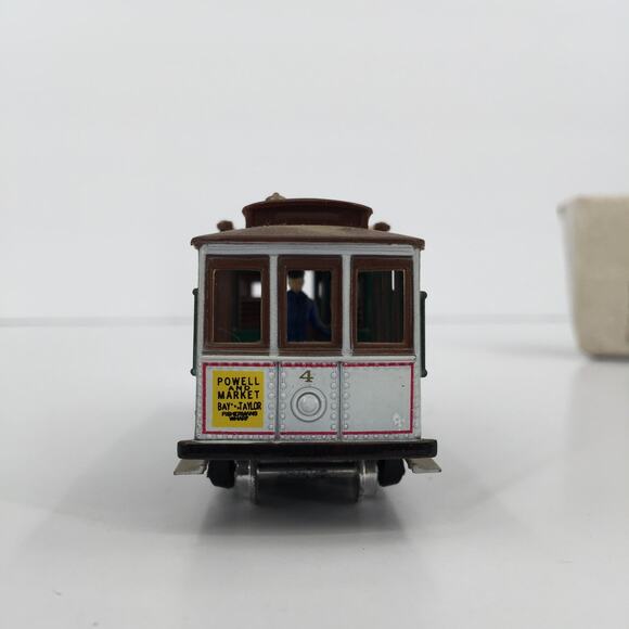 Reader's Digest Mini Die-cast Train Vintage 5" X 2.5" Open Viewing CAR w/ box - Picture 3 of 5